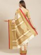 Saree Mall Beige & Cream-Coloured Printed Saree For Discount