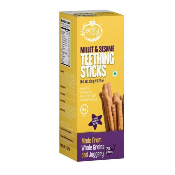 Early Foods Millet & Sesame Teething Sticks For Cheap