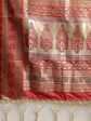 Saree Mall Cream Silk Blend Banarasi Sarees Supply