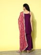 HERE&NOW Gotta Patti Detail Kurta with Sharara & Dupatta Fashion