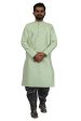 DEIANA S Fancy Black Dhoti Embroidery kurta Set For Men s (Pista) Online Sale