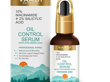 Vaadi Herbals Oil Control Serum With 10 % Niacinamide & 2% Salicylic Acid Online Hot Sale