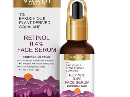 Vaadi Herbals Retinol 0.4% Face Serum With 1% Baluchiol & Plant Derived Squalane Cheap