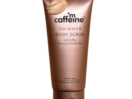 mCaffeine Shimmer Body Scrub with Coffee For Discount