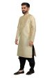 DEIANA S Fancy Black Dhoti Embroidery kurta Set For Men s (Cream) For Discount