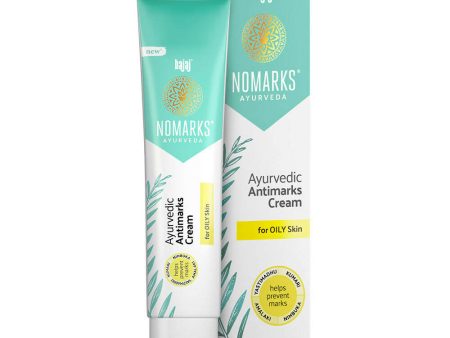 Bajaj Nomarks Ayurvedic Antimarks Cream For Oily Skin on Sale