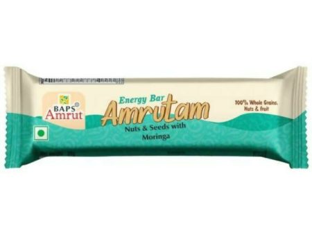 Baps Amrut Energy Bar Amrutam (Nuts & Seeds With Moringa) Sale