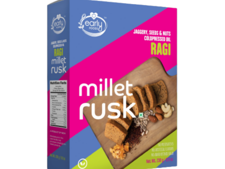 Early Foods Ragi Millet Rusk Online Sale