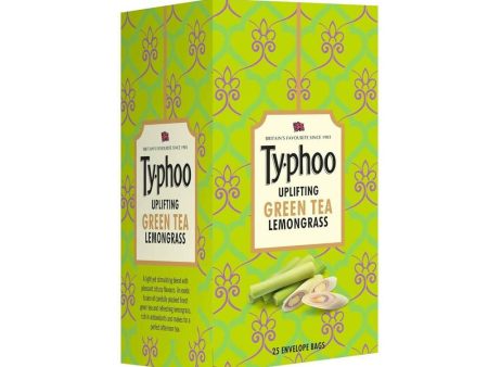 Typhoo Uplifting Lemon Grass Green Tea Bags Online