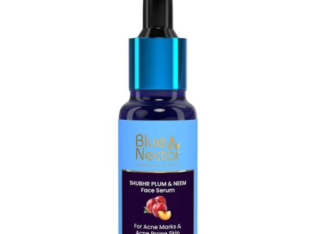 Blue Nectar Shubhr Plum & Neem Face Serum for Acne Prone Skin For Cheap