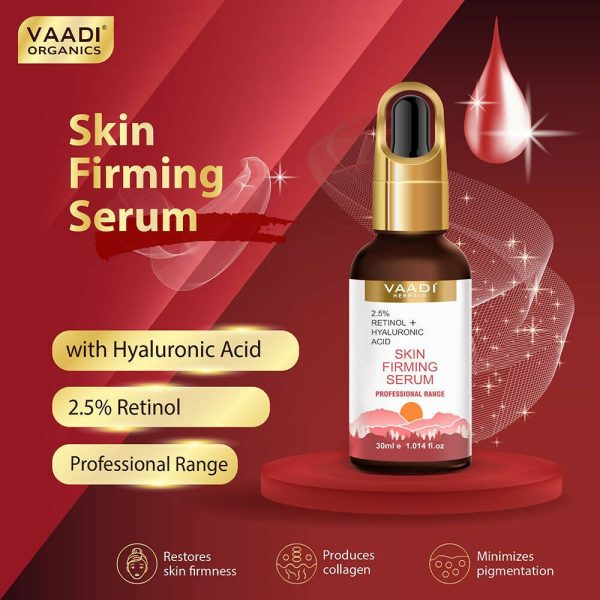 Vaadi Herbals Skin Firming Serum With 2.5% Retinol & Hyaluronic Acid on Sale