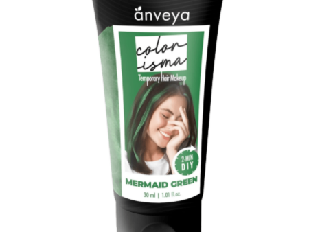 Anveya Colorisma Mermaid Green - Temporary Hair Color Online now