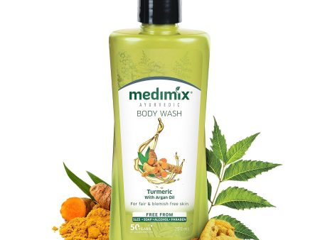 Medimix Ayurvedic Body Wash, Turmeric & Argan Oil, For Radiant, Blemish-Free & Nourished skin Supply