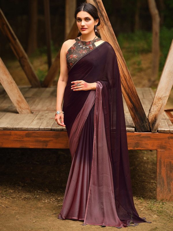 Saree Mall Ombre Sarees For Sale