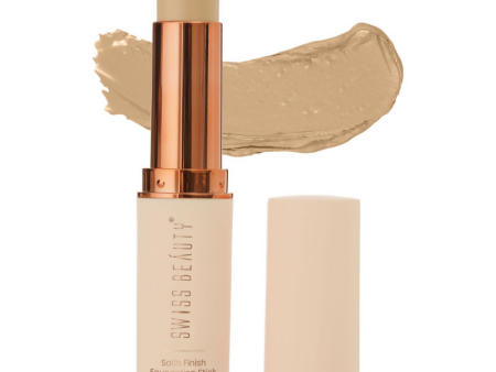 Swiss Beauty Satin Finish Foundation Stick - 04 Sandy Online now