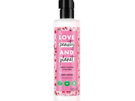 Love Beauty And Planet Cherry Blossom & Tea Rose Body Lotion For Cheap