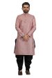 DEIANA S Fancy Black Dhoti Embroidery kurta Set For Men s (Peach) Online Sale