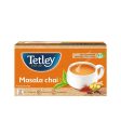 Tetley Masala Chai With Natural Flavour Black Tea Bags Online Hot Sale