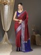 Saree Mall Checked Zari Festive Sarees Fashion