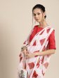 Saree Mall Bandhani Poly Chiffon Saree Online