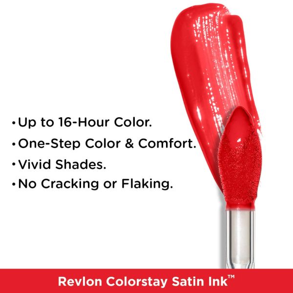 Revlon Colorstay Satin Ink Liquid Lip Color - Fire & Ice Sale