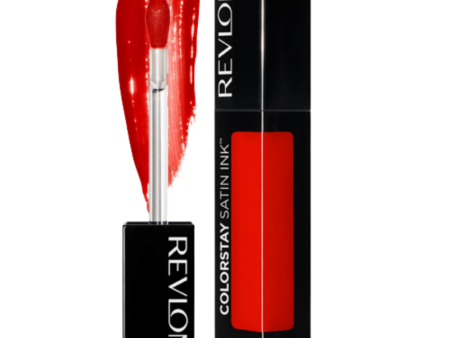 Revlon Colorstay Satin Ink Liquid Lip Color - Fired Up Supply