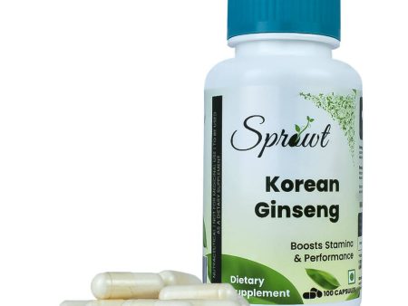 Sprowt Korean Red Ginseng Capsules Cheap