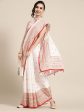 Saree Mall Ethnic Motifs Saree with Sleek border Online Hot Sale