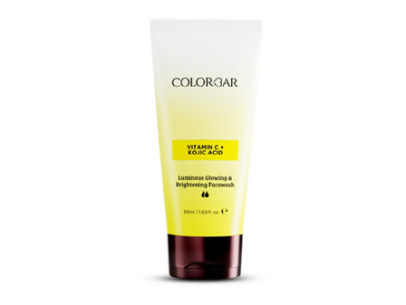 Colorbar Luminous Glowing & Brightening Face Wash with Vitamin C & Kojic Acid Hot on Sale