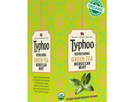 Typhoo Refreshing Moroccan Mint Green Tea Bags Discount