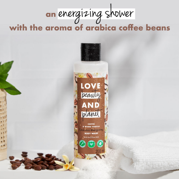 Love Beauty And Planet Coffee & Warm Vanilla Body Wash For Sale