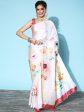 Saree Mall Floral Saree with Printed Border Cheap