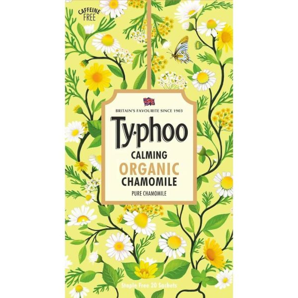 Typhoo Calming Organic Chamomile Tea Bags on Sale