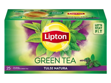 Lipton Tulsi Natura Green Tea Bags Online Sale