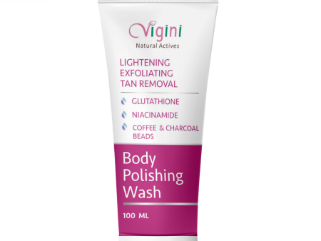 Vigini Skin Lightening Brightening Body Polishing Wash for Men Women Discount