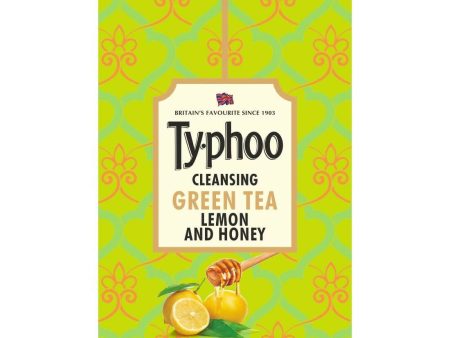 Typhoo Cleansing Lemon & Honey Green Tea Bags Online Hot Sale