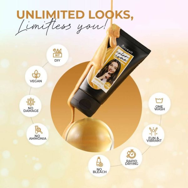 Anveya Colorisma Champagne Gold - Temporary Hair Color Online