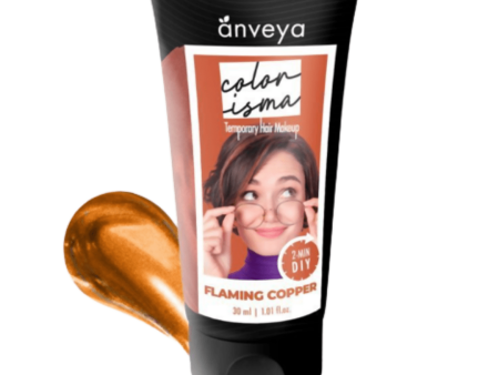 Anveya Colorisma Flaming Copper - Temporary Hair Color Cheap