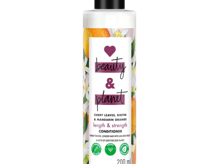 Love Beauty And Planet Curry Leaves Biotin & Mandarin Orange Conditioner For Cheap