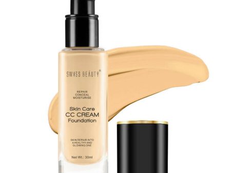 Swiss Beauty Skin Care CC Cream Liquid Foundation - 5 Pale Medium Cheap