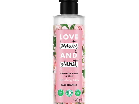 Love Beauty And Planet Murumuru Butter & Rose Face Cleanser Online now