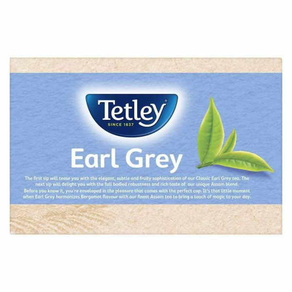 Tetley Flavour Earl Grey Tea Bags Fashion