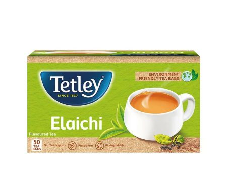 Tetley Elaichi Flavoured Chai - Black Tea, Every Sip Will Awaken Your Senses Supply