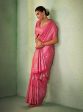 Glorious Designer Pink Color Kanjivaram Silk Saree With Weaving Work - Yomika Fashions For Cheap