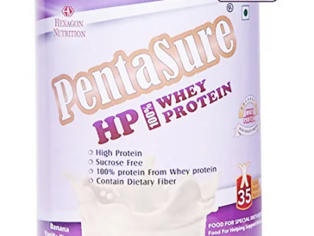 PentaSure HP Whey Protein Powder - Banana & Vanilla Flavor on Sale