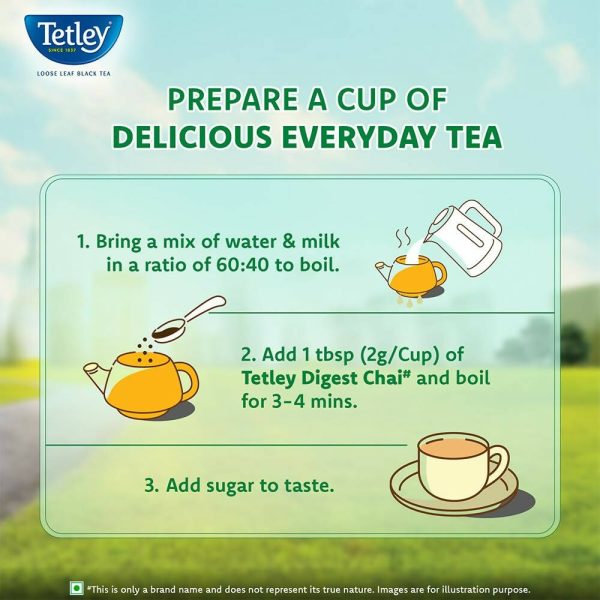 Tetley Digest Chai Loose Leaf Black Tea For Discount