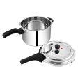 Prestige 6.5 Litres Deluxe Alpha Svachh Induction Base Outer Lid Stainless Steel Pressure Cooker Online now