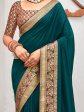 Saree Mall Zari Silk Blend Sarees Discount