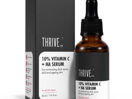 Thriveco 10% Vitamin C+ Hyaluronic Acid Serum Cheap