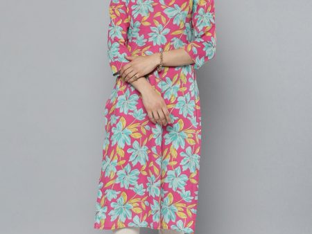 HERE&NOW Floral Printed Kurta Sale